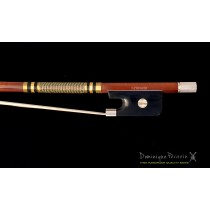 Dominique Pécazin cello bow - silver